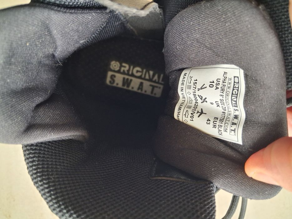 Botas militares original swat 43