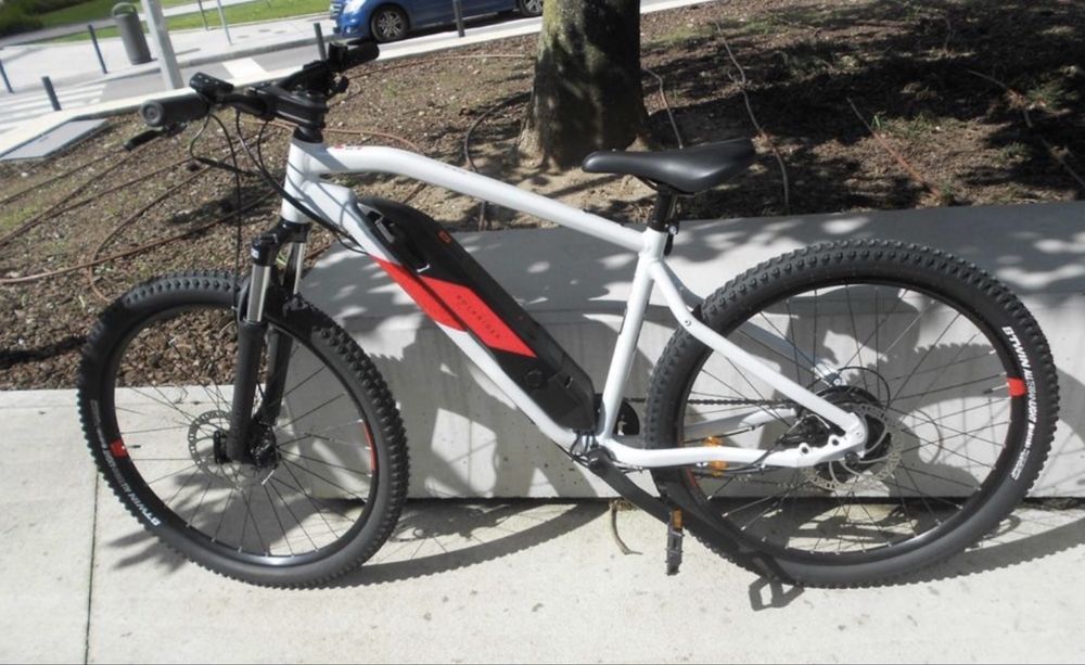 Bicicleta Elétrica Rockrider Tamanho L – Excelente Estado