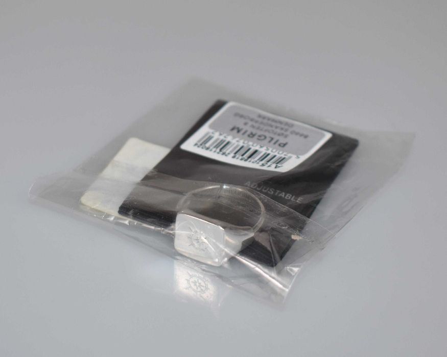 Pilgrim A15 –Sygnet Posrebrzany elegancki srebrny