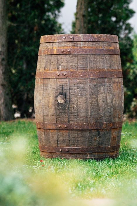 Beczka drewniana dębowa po whisky winie szczelna 200 litrów