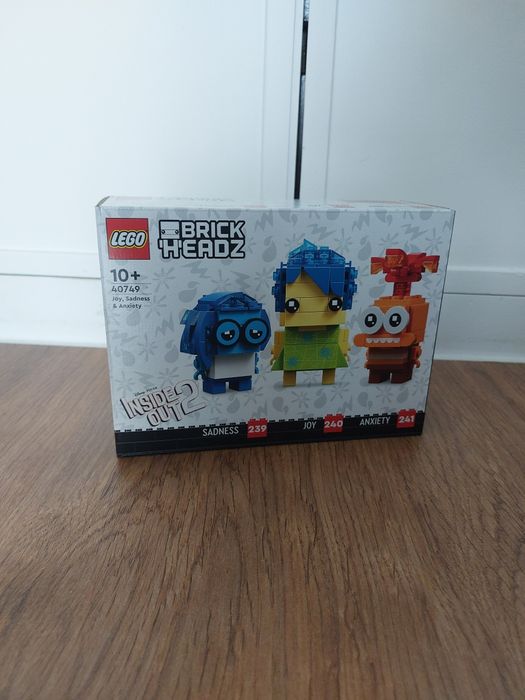 Lego 40749 BrickHeadz Joy Sadness & Anxiety
