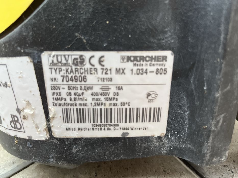 Мийка високого тиску Karcher 721 MX/ K7