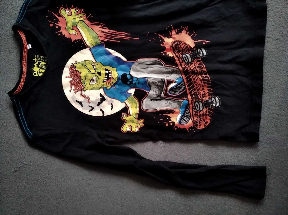 Bluzka czarna na 170 cm