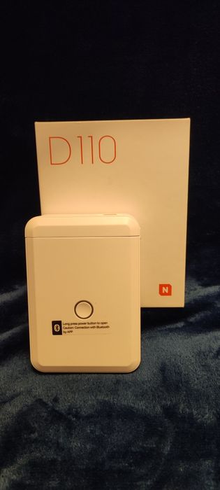 Drukarka bezprzewodowa Niimbot D110 biała