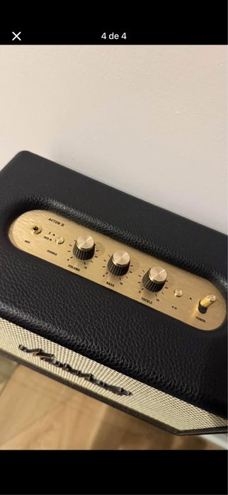 Coluna Marshall Acton II Bluetooth Preta