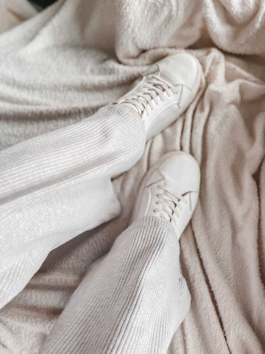 Vagabond Białe skórzane buty trampki sneakersy na platformie