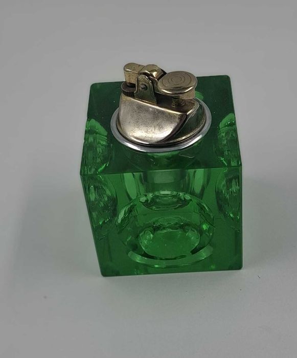 Zapalniczka stołowa kryształowa Retro / Nowy Lombard / TG