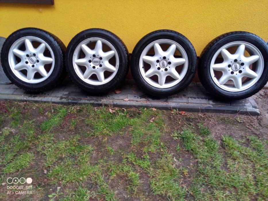 Felgi z Oponami 205/55/16 , 5x112 ZIMOWE Michelin/ Fulda Audi/Mercedes