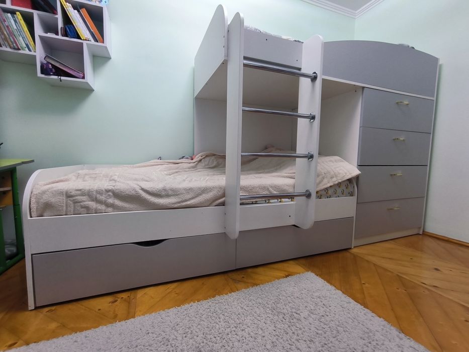 Ліжко двохярусне дитяче, підліткове