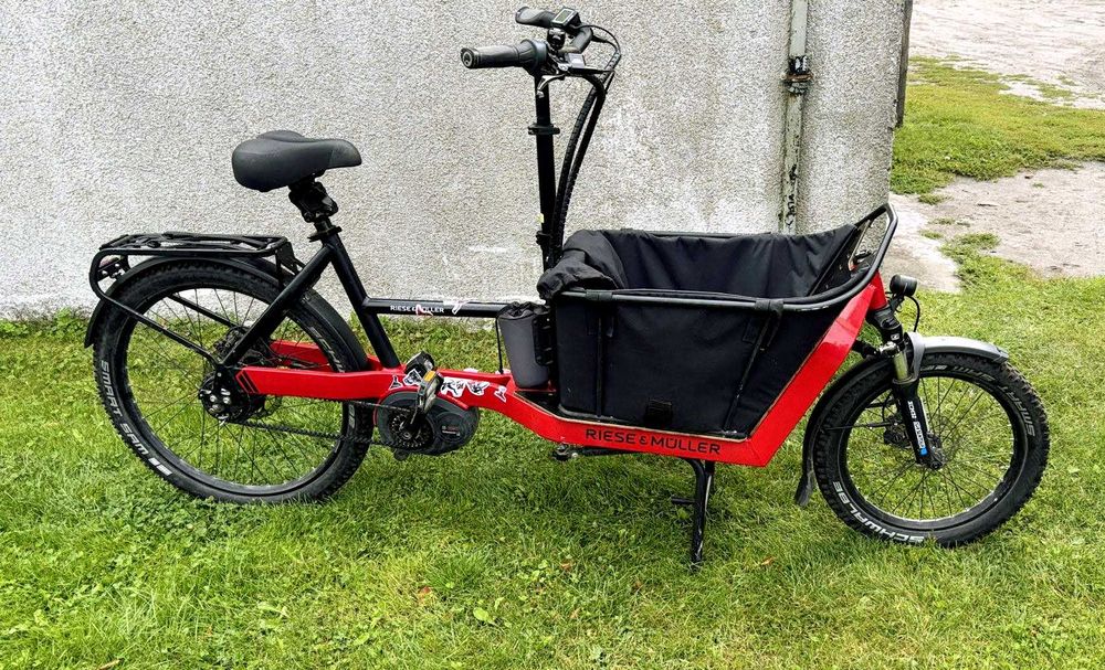 Riese & Muller Cargo rower elektryczny.