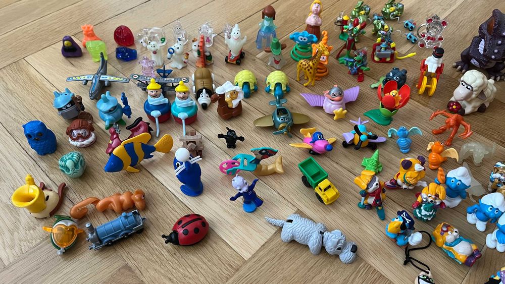 Figurki z Kinder-niespodzianki