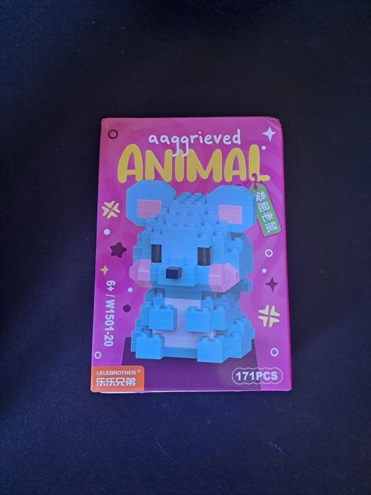 Mini blocos de montar rato