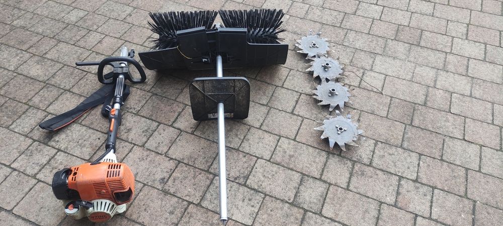 Stihl Glebogryzarka,zamiatarka  Stihl Combi
