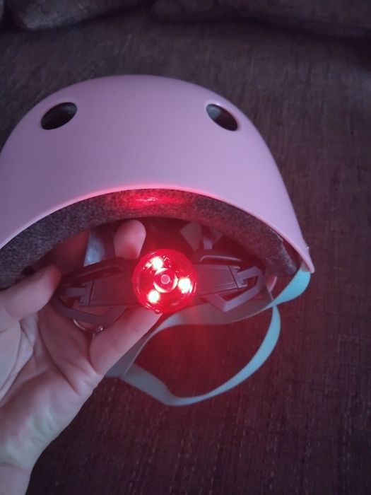 Kask dziecięcy różowy