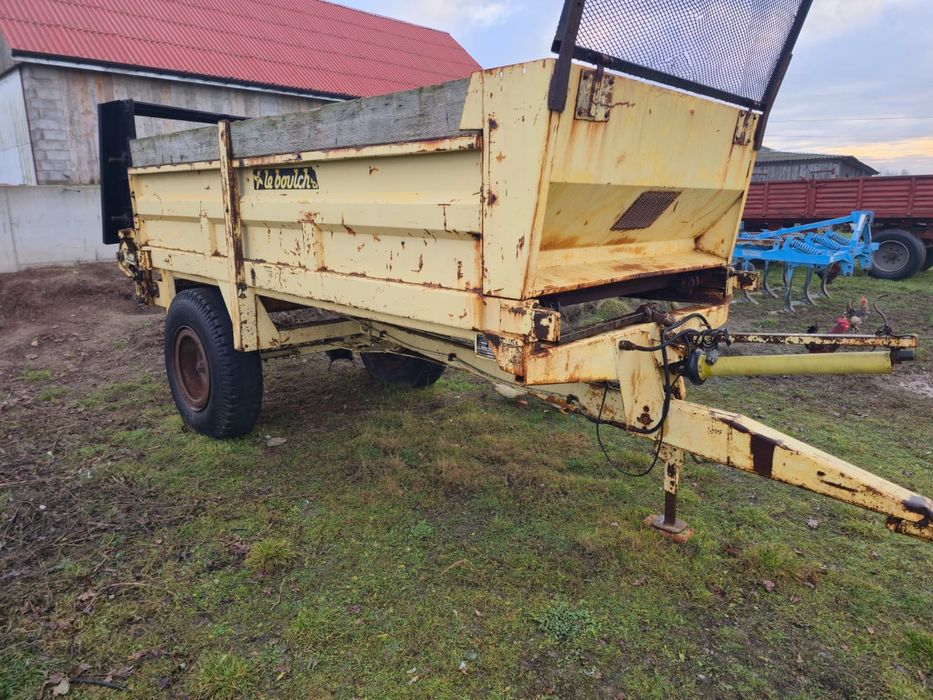 Rozrzutnik obornika 8t czarna białostocka