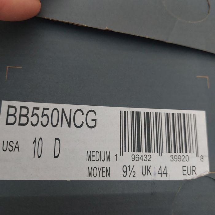 Buty męskie new balance 550 44