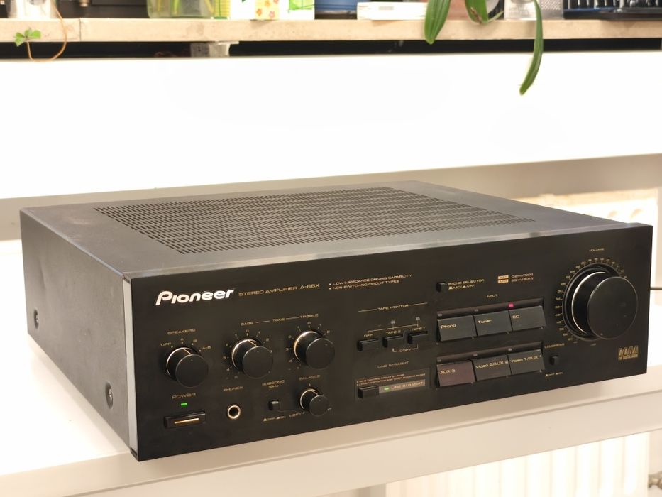 Стерео підсилювач Pioneer A-66X ! 2x100 Вт ! 11 кг ! Відмінний стан !
