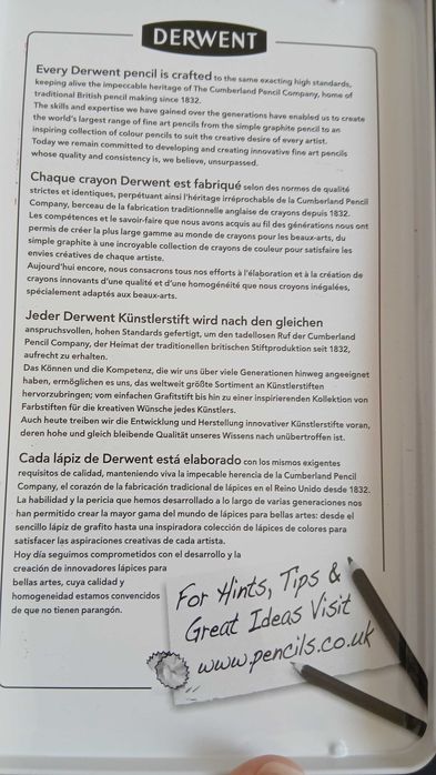 Lápis de cor Derwent