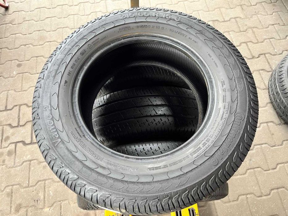 Opony letnie dostawcze Continental Vanco 2 215/65 R15C DOT18 #2355