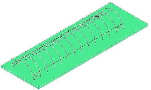 Tunel foliowy 7x3,5x30 - wysoce odporny na warunki pogodowe