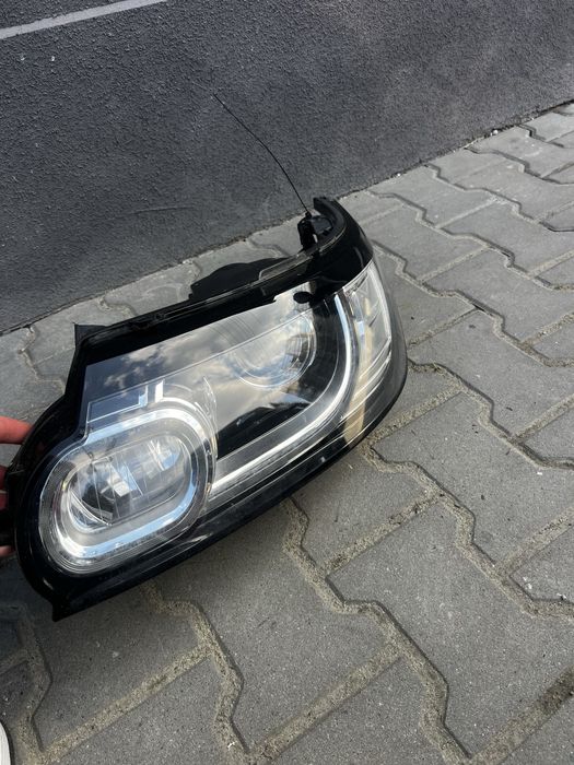 Lampa przednia lewa range rover sport
