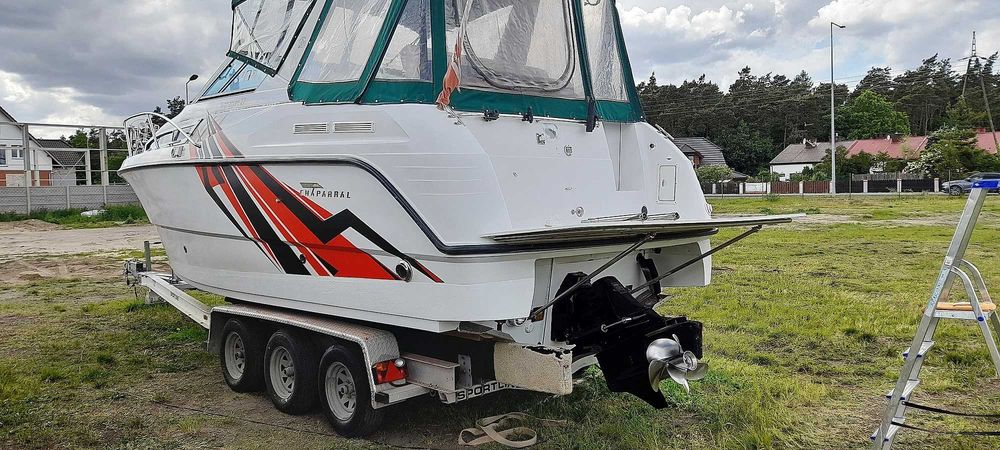 Motorówka Chaparral v8 plus Minnkota Zamiana Kamper Motocykl