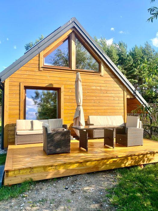 Domek Podlasie Białystok - Sauna Jacuzzi panieński chrzciny nad rzeką