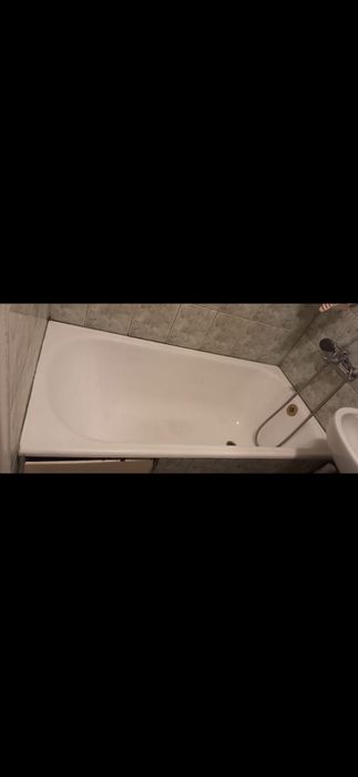 Wanna 140/70 cm żeliwna z syfonem
