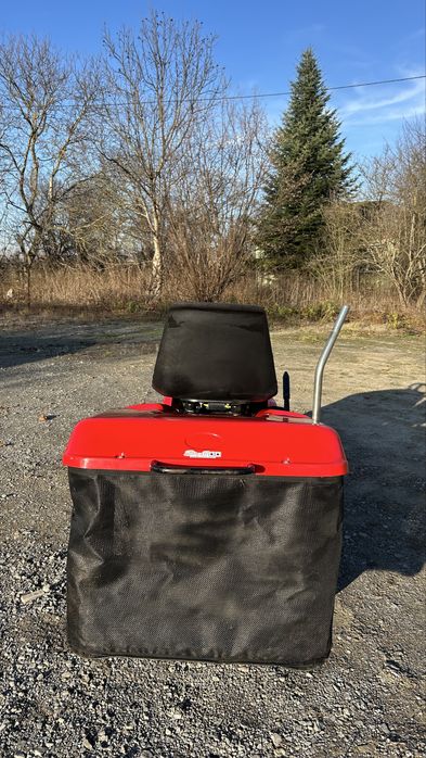 Kosiarka traktorek z koszem