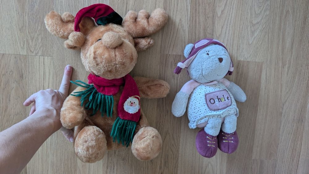 Дитяча іграшка м'яка лось ведмедик лялька офелія