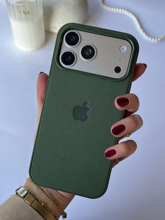 Чехол айфон 17 про макс | 18 про мак TechWoven. Чохол iPhone 17 Pro Max | 18 Pro Max TechWoven противоударный тканевый чехол iphone MagSafe