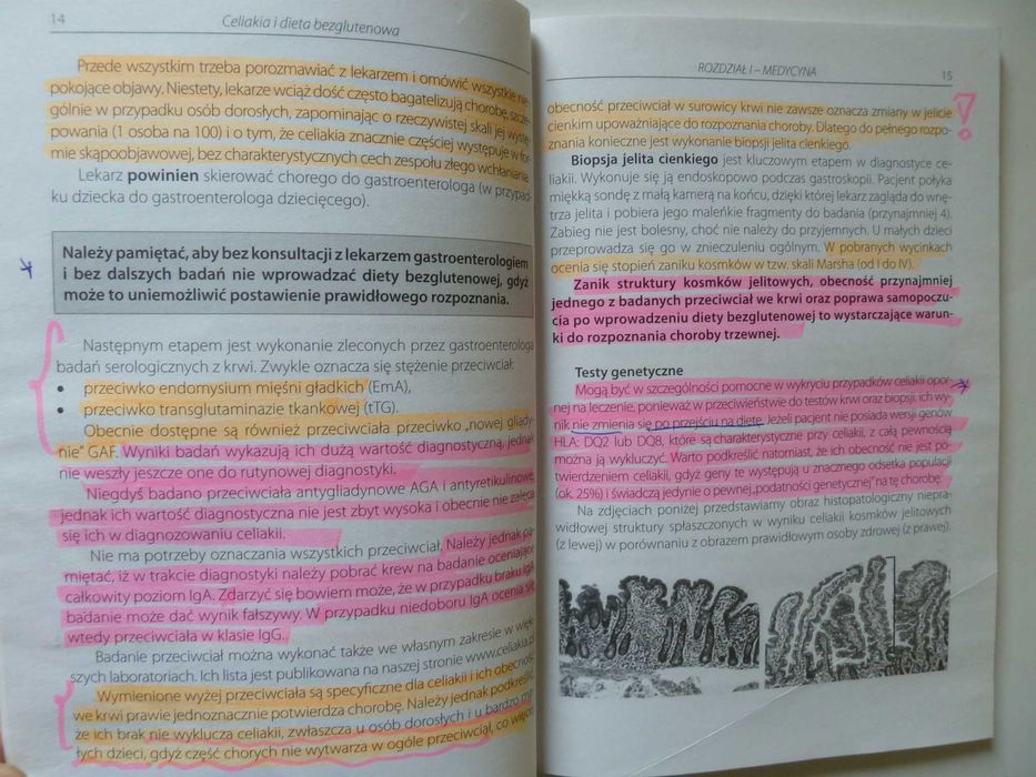 Celiakia i dieta bezglutenowa  praktyczny poradnik