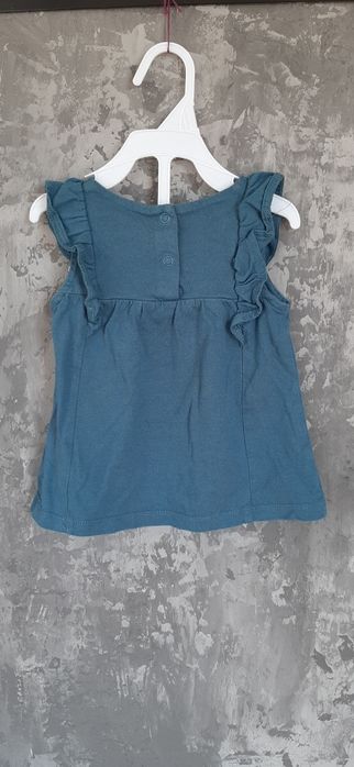 Bluzka Tunika z haftem, C&A, rozm. 74, stan bdb