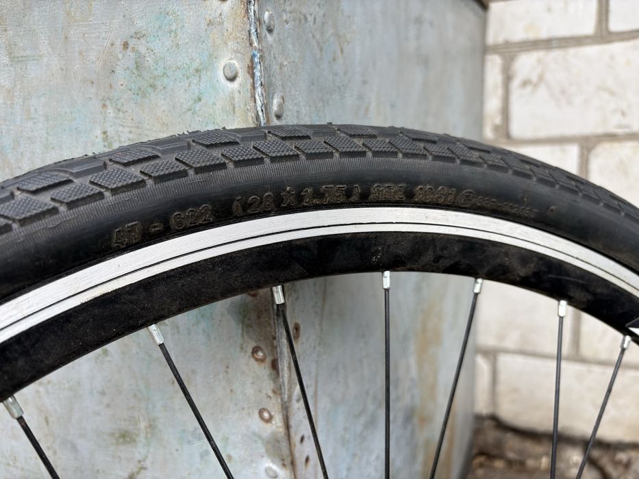 Велосипедне колесо в зборі R-29 Гума 47-622(28*1,75)