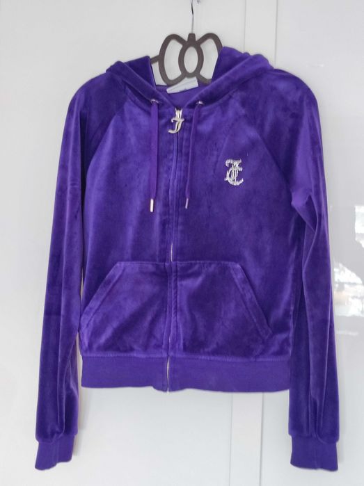 - Juicy Couture - Welurowa bluza r. XS / S