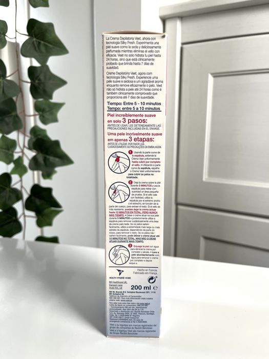 Creme depilatório Veet