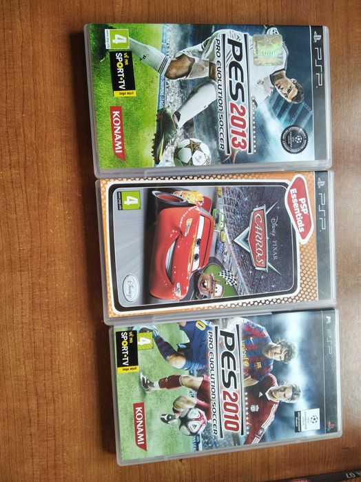 3 Jogos PSP a 10 Euros