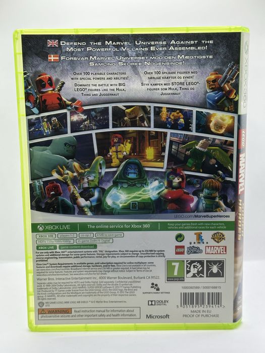 [PL CIB] Lego Marvel Super Heroes Xbox 360