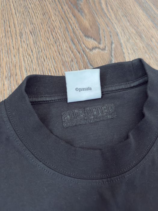 Legit! Vetements Black Too Naughty T-Shirt футболка оригинал