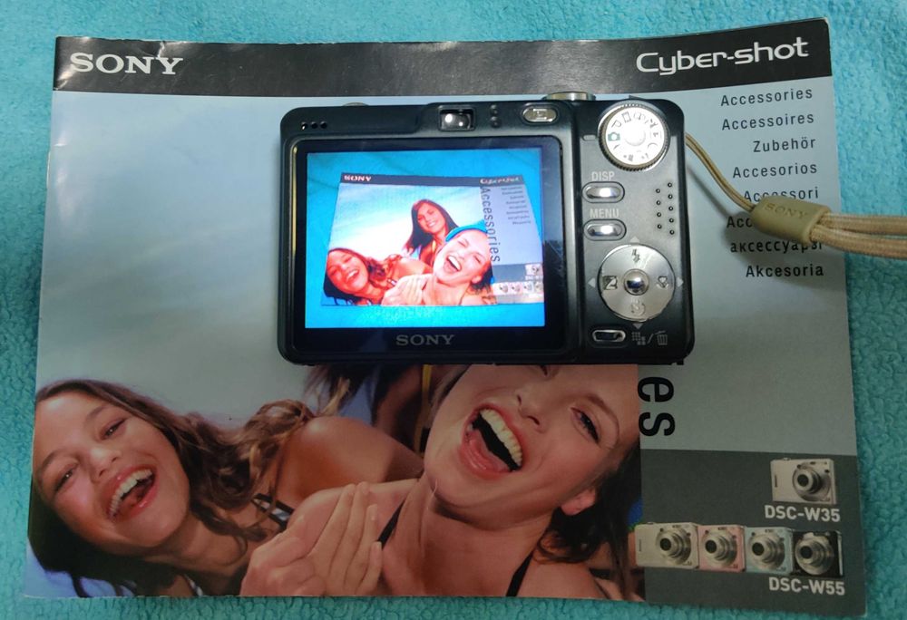 Фотоапарат SONY DSC W55 мильниця раритер