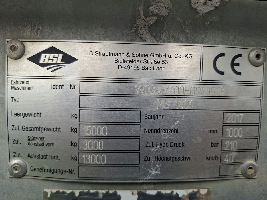 Rozrzutnik Strautmann Streublitz MS1401