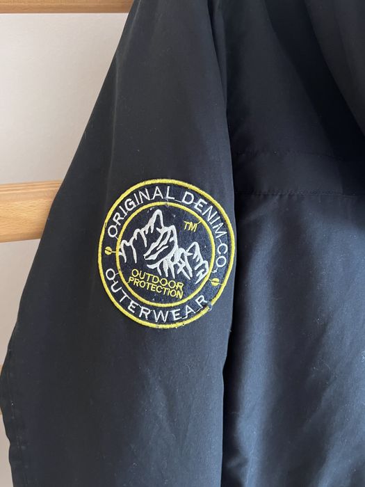 Granatowa parka kurtka zimowa cedarwood State M