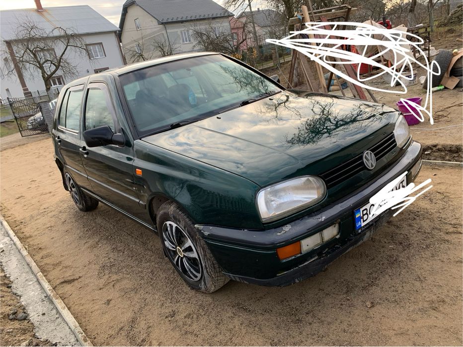 Гольф 3 1.9 дизель 5л/100км volkswagen golf