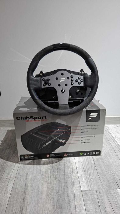 Zestaw do simracingu Fanatec - ClubSport V2.5, CSL Elite P1, CSL Pedals Load Cell