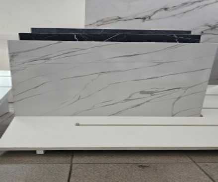 Плитка для підлоги 595 х 595 SPACE STONE Сіра глянець