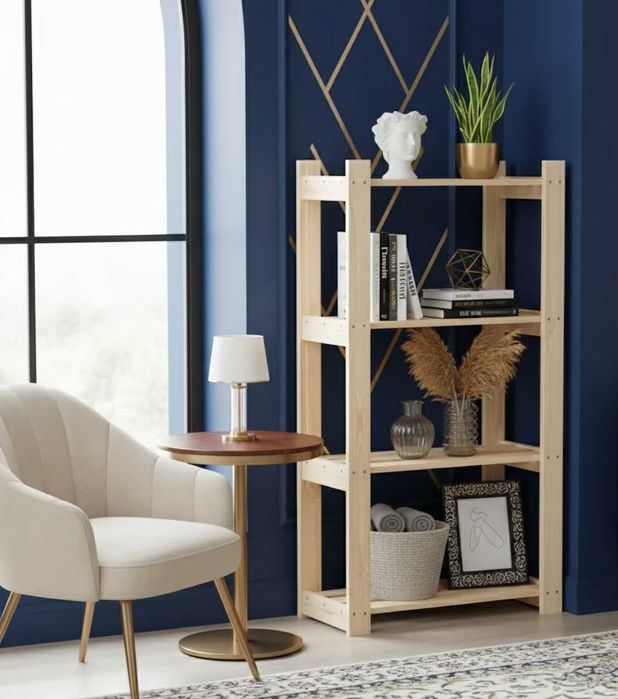 Стелаж деревянный стелаж для речей іграшок стелаж для книг стелаж лофт