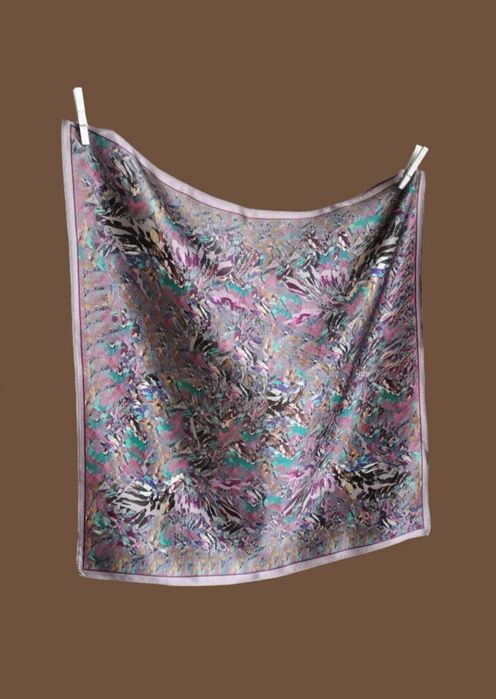 Apaszka damska jedwab 100% 60cm