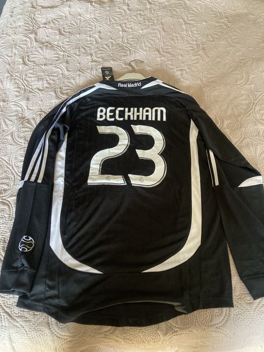 Real Madrid Beckham #23 Retro Longsleeve 2006/07