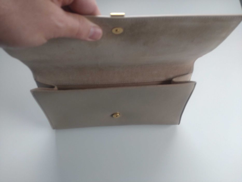 Saint Laurent beżowa torba damska