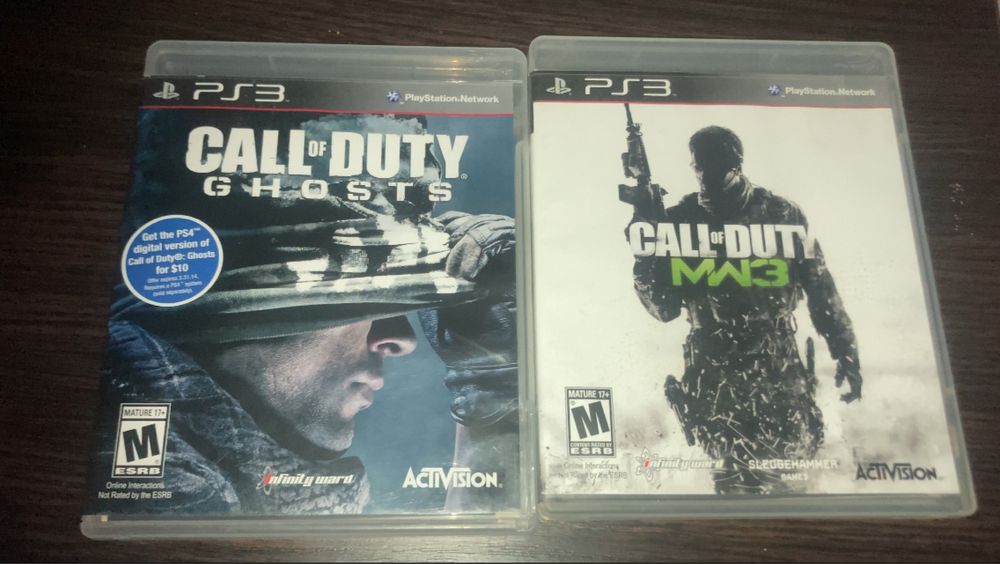 Диск Call of Duty для PS3